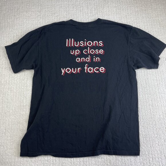 VTG 2007 Criss Angel Mindfreak Promo T-Shirt Magician Magic Trick TV Show READ - Picture 13 of 16